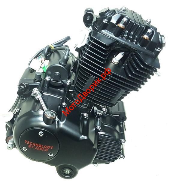 Двигатель в сборе 4Т 166FMM (CBB250) 223см3 (МКПП) .