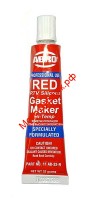 Герметик прокладка красный ABRO (32г, силикон)
