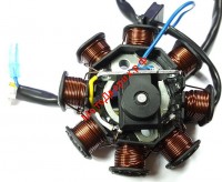 Статор генератора 139QMB (8 кат.) (3 провода)