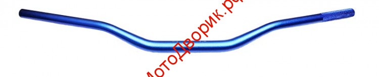 Руль кросс алюминиевый (D28, d22) синий, 11645