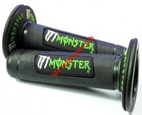 Ручки руля Monster (зеленые)