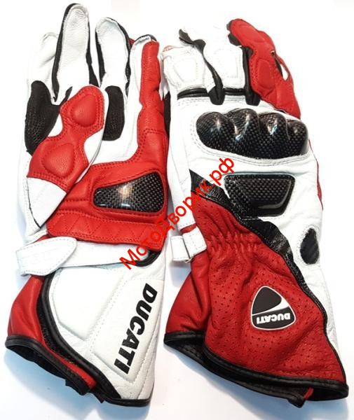 Перчатки Ducati Runner (Размер M) Красные, 