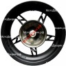 Диск колесный R12 задний литой чёрный скутер (3,5"x12"), 22816